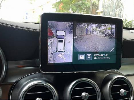 GẮN CAMERA 360 ĐỘ CHO XE MERCEDES E300