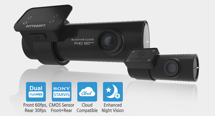 BlackVue Cloud DR750S 2CH 16G (FullHD, Wifi, GPS) - Camera giám sát hành trình Hàn Quốc